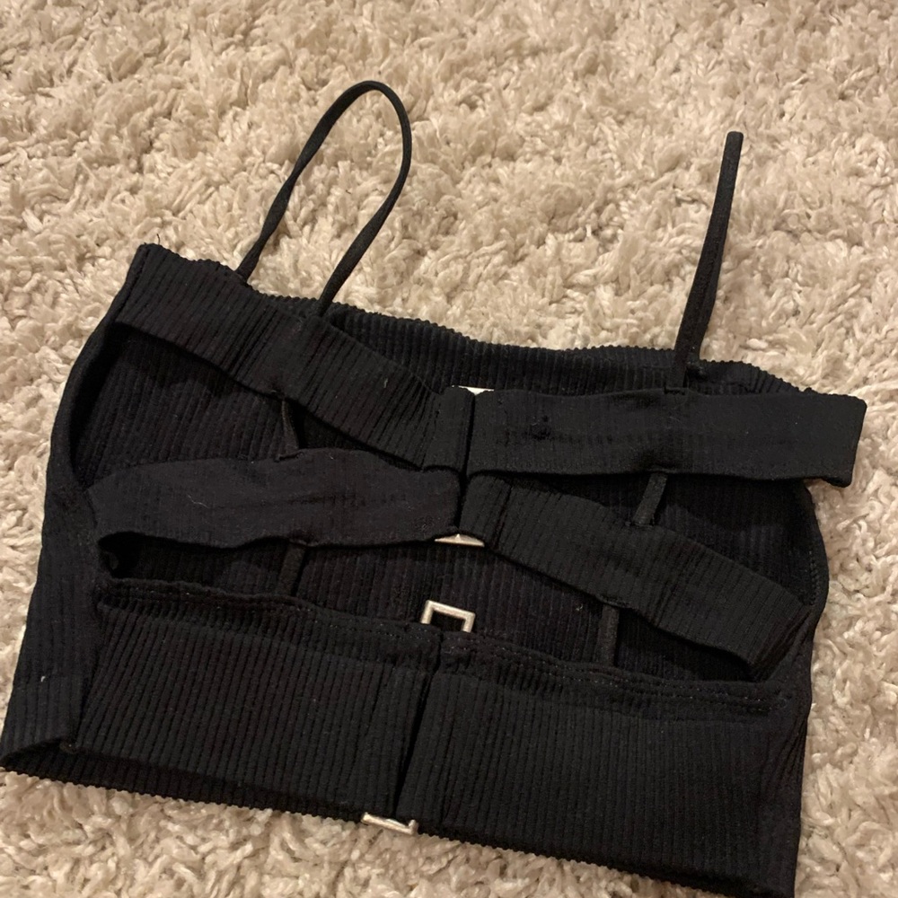 Urban outfitters black tank top xs